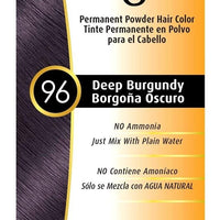 Bigen Permanent Powder Hair Color 96 Deep Burgundy 1 ea 0.21 oz (Pack of 6)