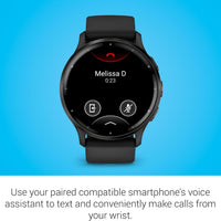 Garmin Venu® 3, Premium Fitness Smartwatch, 45mm, Black