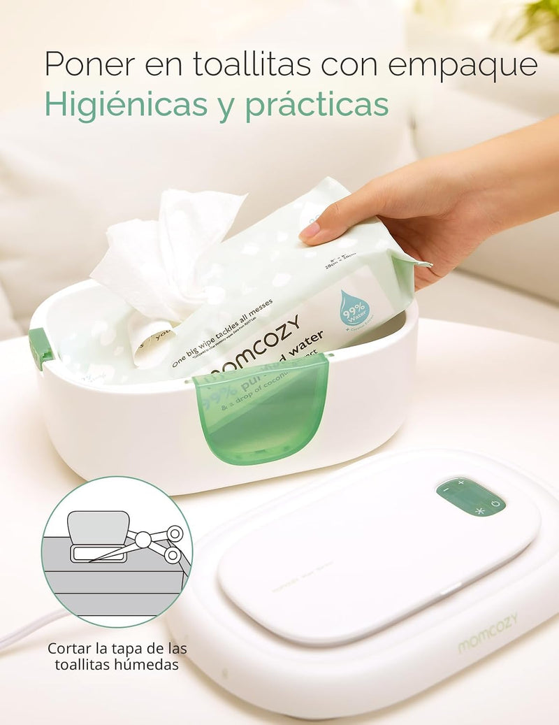 Momcozy Calentador de toallitas para bebé