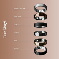 Oura Ring 5 - Anillo Inteligente de Salud y Sueño - Rosa Profundo