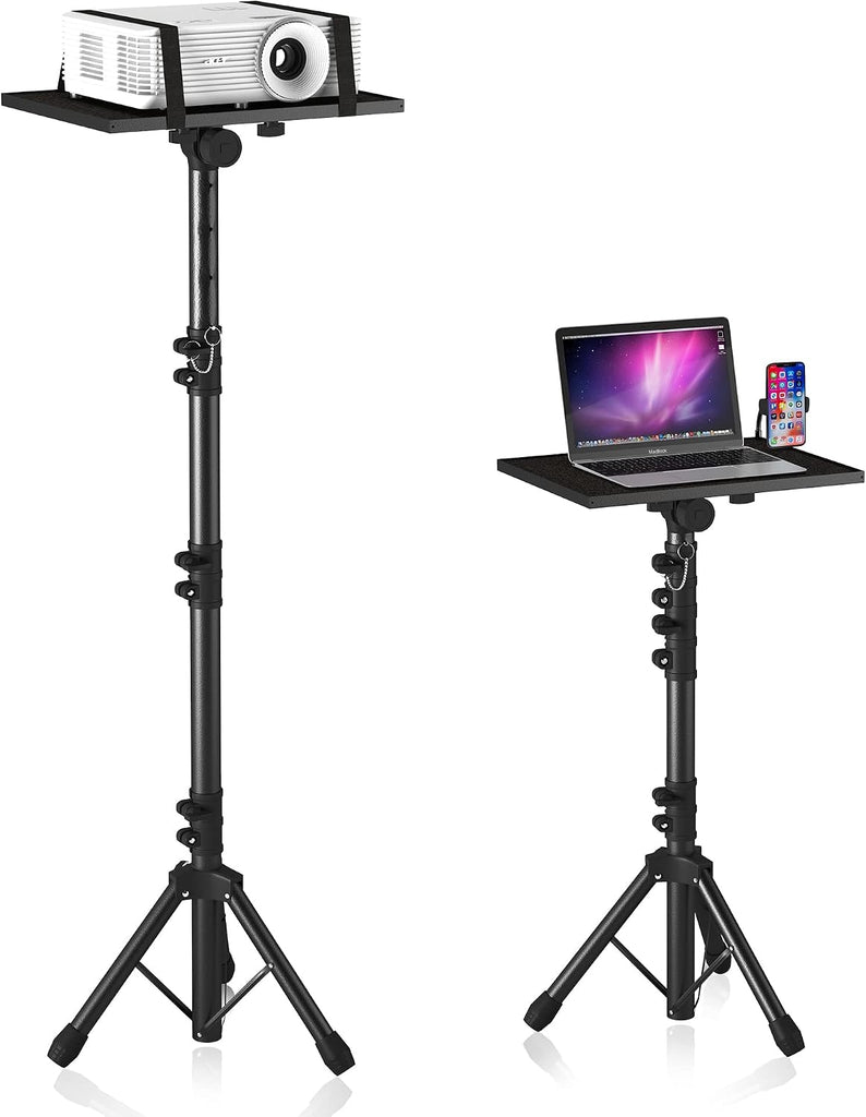 DECOSIS Projector Stand Tripod Laptop Stands Height Adjustable