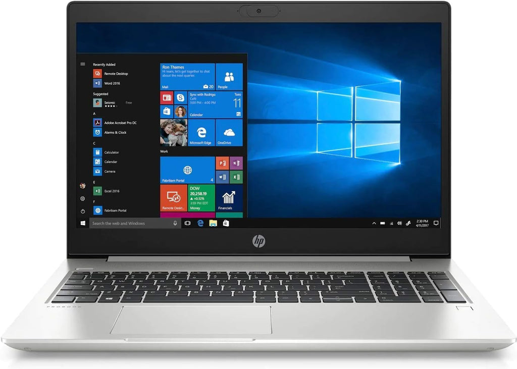 HP ProBook 450 G7 15.6" HD Laptop – Intel Core i5-10210U, 16GB DDR4 RAM, 256GB NVMe SSD, Intel UHD Graphics, Windows 11