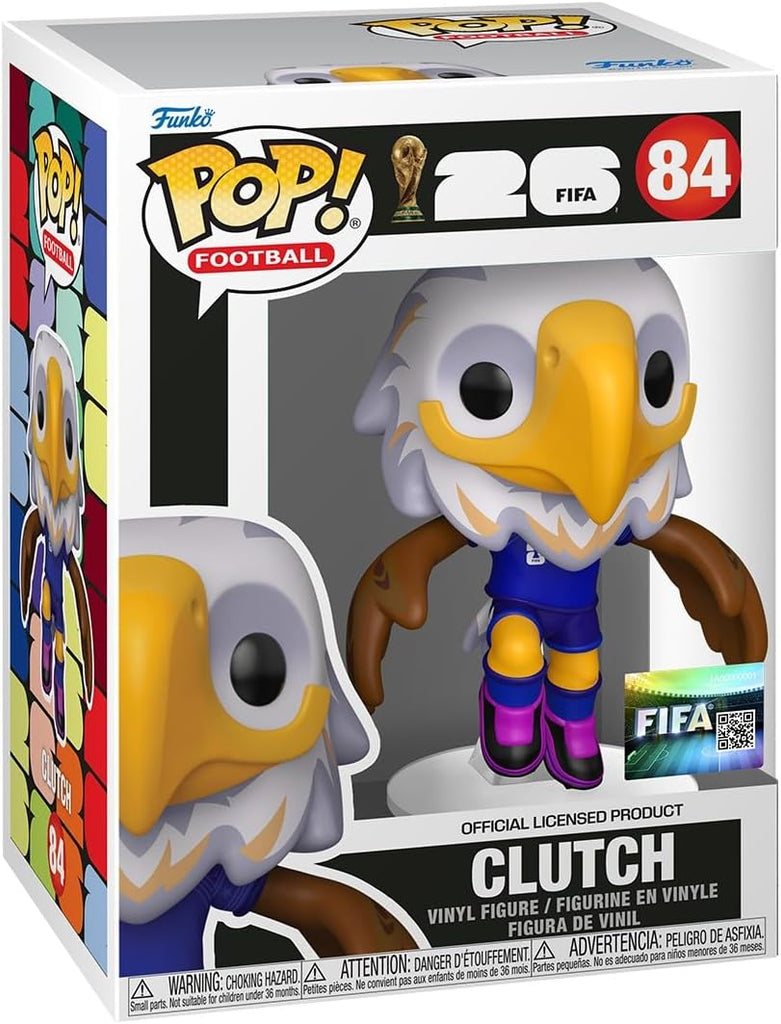 Funko Pop! FIFA Mascots: World Cup 2026 - Clutch - FIFA World Cup - Collectable Vinyl Figure - Gift Idea - Official Merchandise - Toys for Kids & Adults - Sports Fans - Model Figure for Collectors