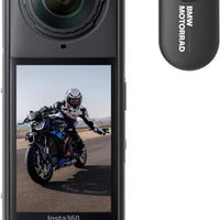 Insta360 X5 BMW Motorrad Edition — Cámara de acción 360 8K resistente al agua