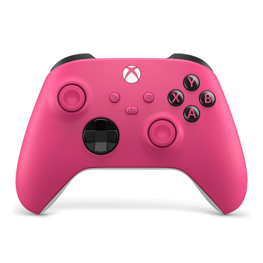 Xbox Wireless Gaming Controller | Deep Pink | Consoles, PCs, TVs, mobile, and more | Textured Grip | Wireless, Bluetooth