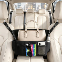 Donpeshe Color Diamond Car Handbag Holder Between Seats Bling Rhinestone Car Storage Bag Large Capacity Purse Phone Auto