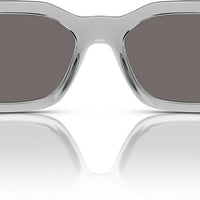 Versace Man Sunglasses Black Frame, Dark Grey Lenses, 53MM