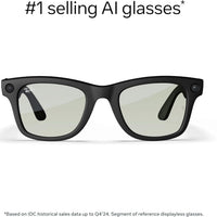 Ray-Ban Meta (Gen 1), Wayfarer, Matte Black