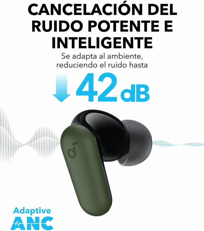 Soundcore P30i by Anker Noise Cancelling Earbuds, Hands-Free Viewing