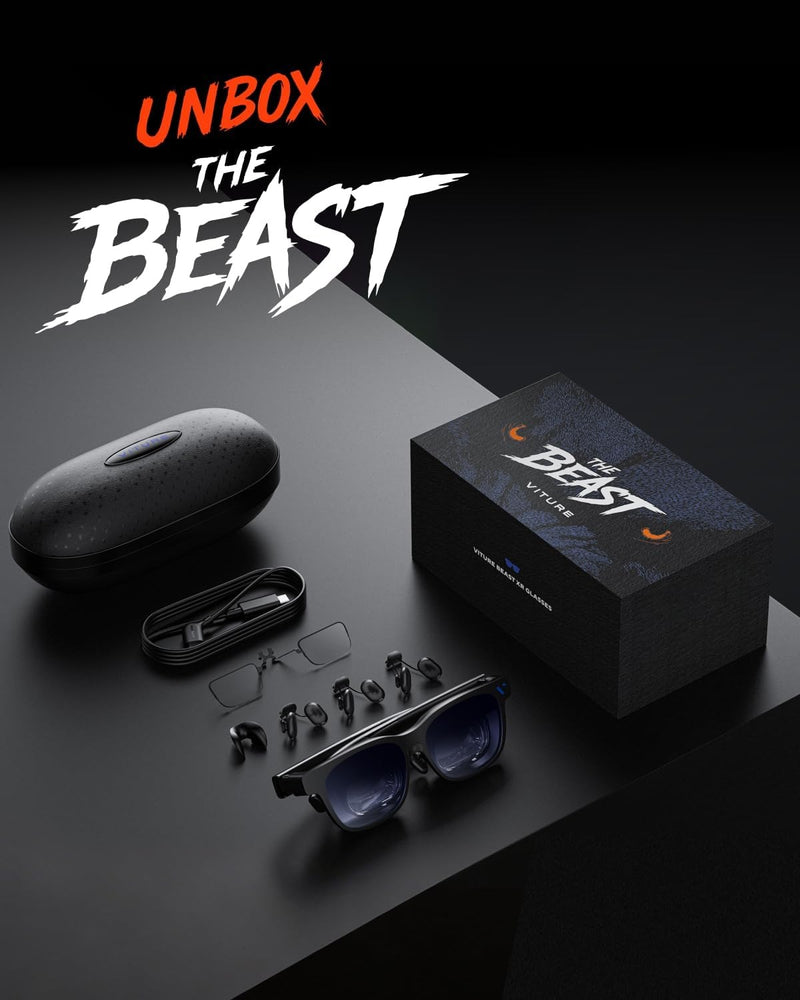 VITURE Beast XR/AR Glasses: Biggest. Boldest. Smartest. 174" 1200p, 58°FOV