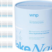 Suero facial hidratante con ácido hialurónico WNP al 3% para piel seca, 100 unidades.