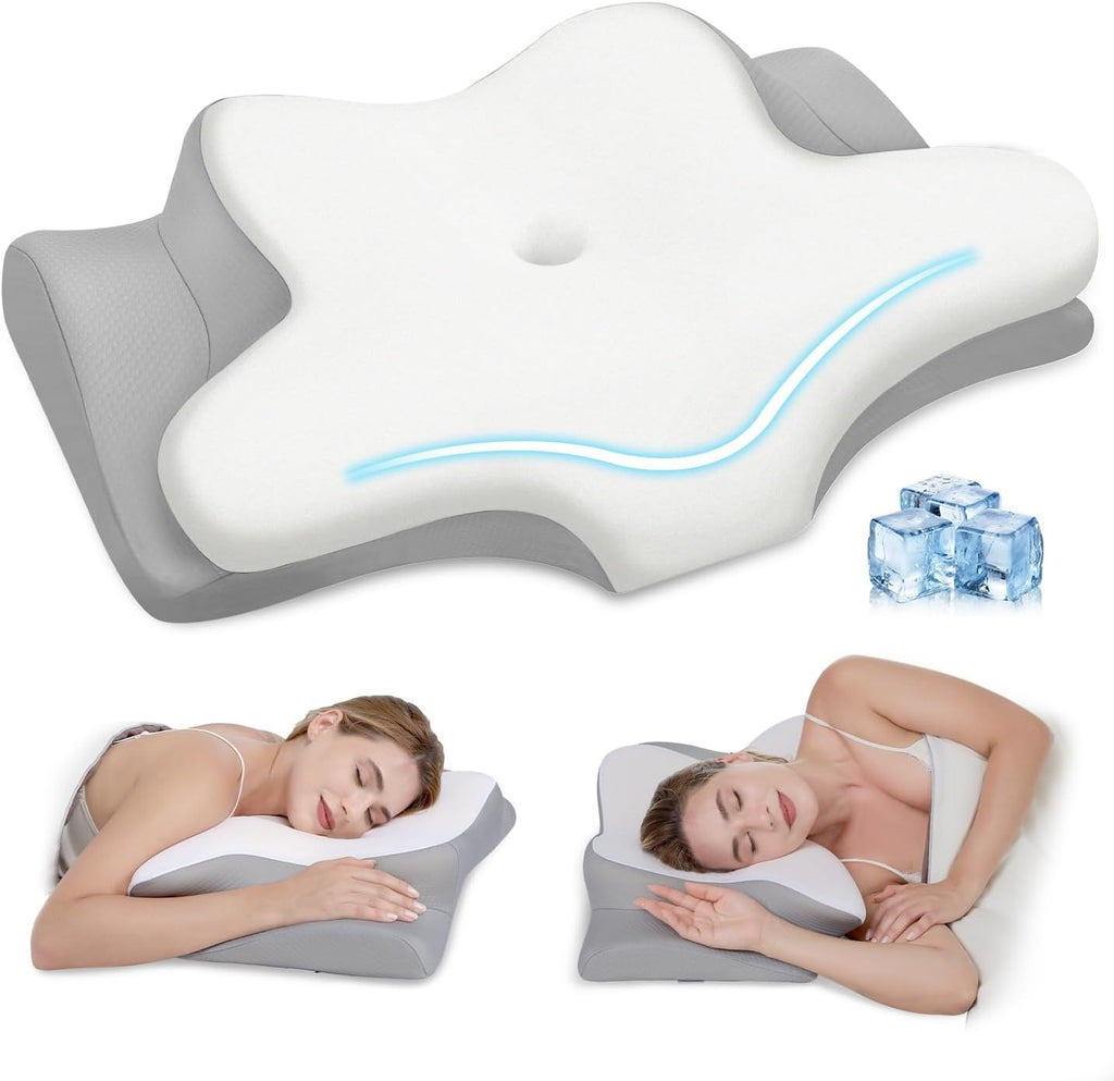 Missleep Cervical Neck Pillow,Memory Foam Pillows