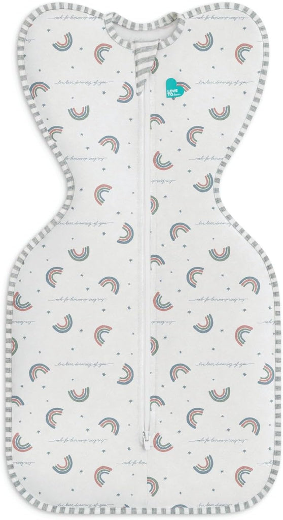 Love to Dream Swaddle Up Baby Sleep Sack | 1.0 TOG, 5-8.5lbs, Rainbow Dream