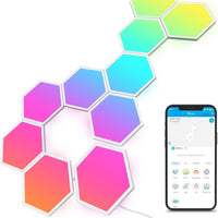 Govee Glide Hexa Light Panels, RGBIC Hexagon LED Wall Lights