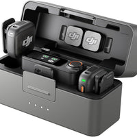 DJI Mic 3 (2 TX + 1 RX + Charging Case), Wireless Microphone