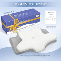 Missleep Cervical Neck Pillow,Memory Foam Pillows
