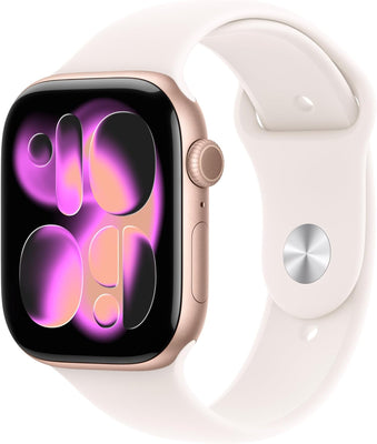 Apple Watch Series 11 GPS 46mm - Oro Rosa / Correa Light Blush