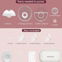 Momcozy M5 Smart APP Controlled Wearable Breast Pump