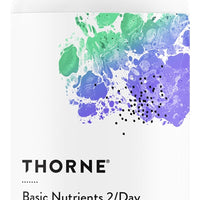 THORNE Basic Nutrients 2/Day, Vitamin & Mineral Formula, 60 Capsules - 60 Count (Pack of 1)