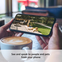 Blink Outdoor 4 – Wireless smart security camera, two-year battery life, 1080p HD day and infrared night live view, two-way talk. Sync Module Core included – 1 camera system
