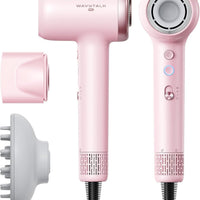 Secador de Pelo, Wavytalk Turblow Pro de Secado Rápido con Difusor, Secador de Pelo de Alta Velocidad con 110,000 RPM, Iones Negativos Profesionales para Reducir el Daño, Alisado Antifrizz, 3