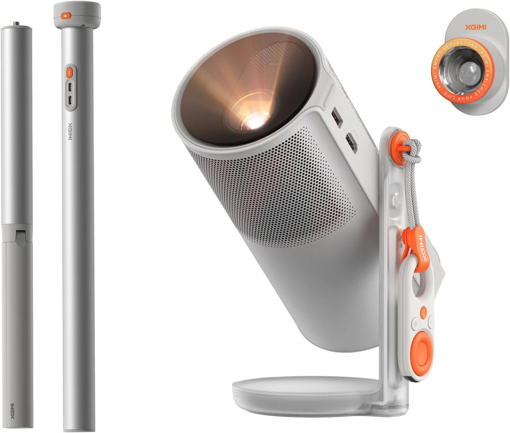XGIMI MoGo 4 Portable Projector with PowerBase Stand