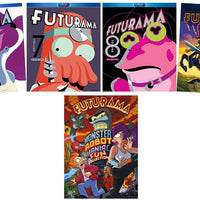 Futurama: The Final 3 Seasons + 2-Movie Collection - Complete Sixth, Seventh & Eighth Seasons (6, 7, and 8) + Bender's G