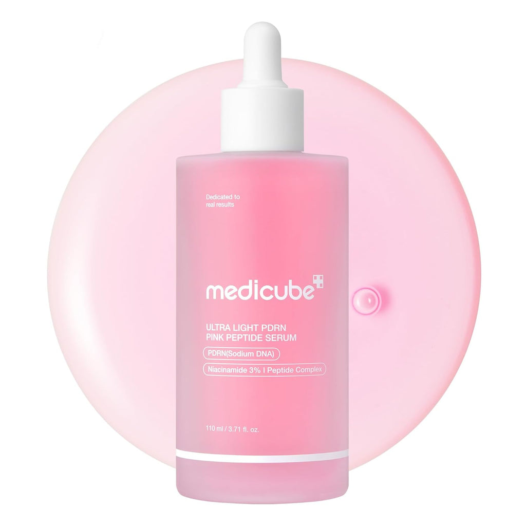 medicube PDRN Pink Peptide Serum with Salmon DNA, 3.71 fl. Oz