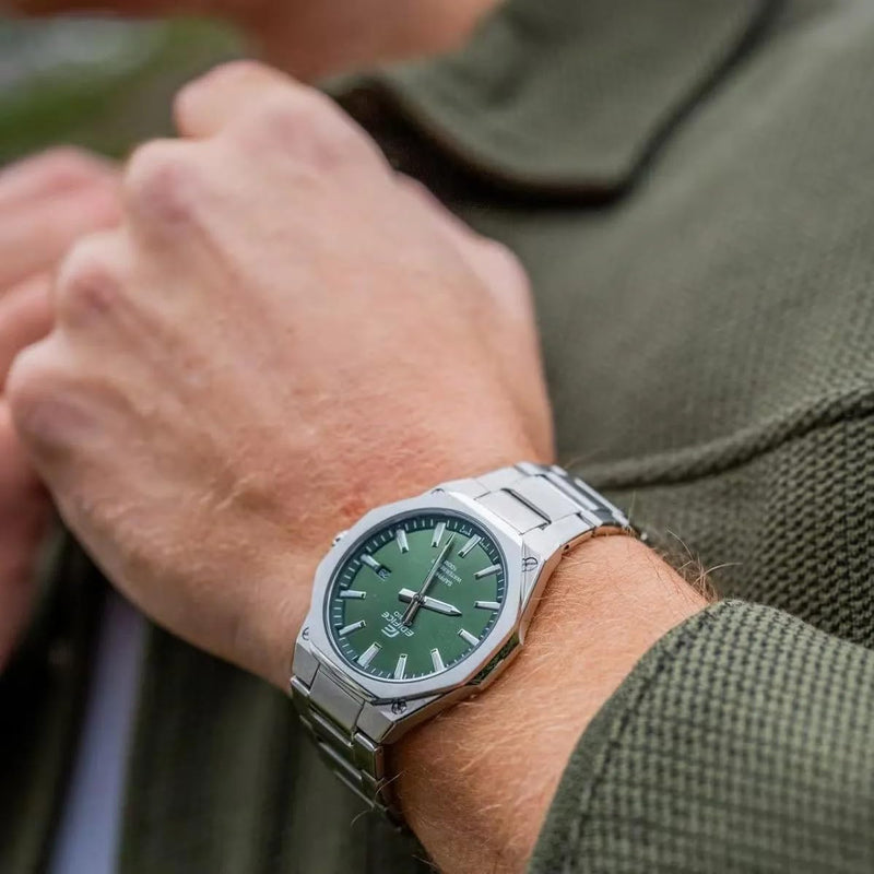 Reloj Casio Edifice EFR-S108DE-3AVUEF para Hombre - Verde/Plata