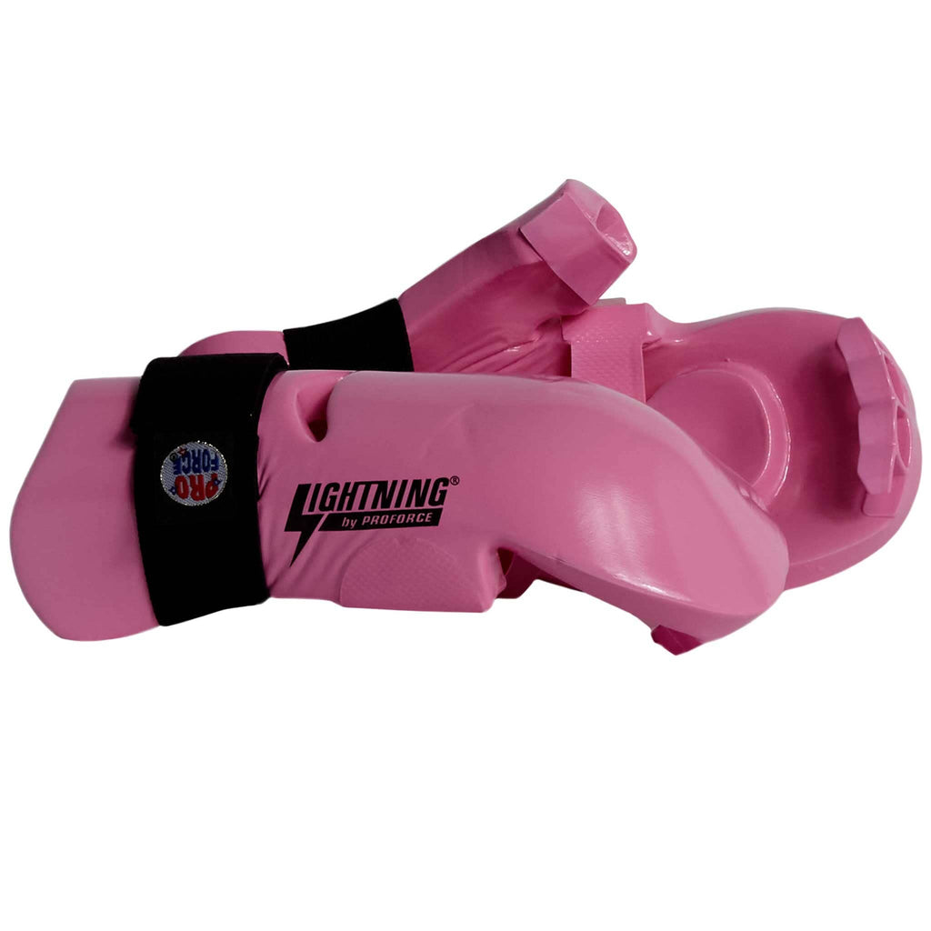 ProForce Lightning Punches Karate/Martial Arts Sparring Gloves (Pink, Small - Knuckle Width 3.25-3.375")