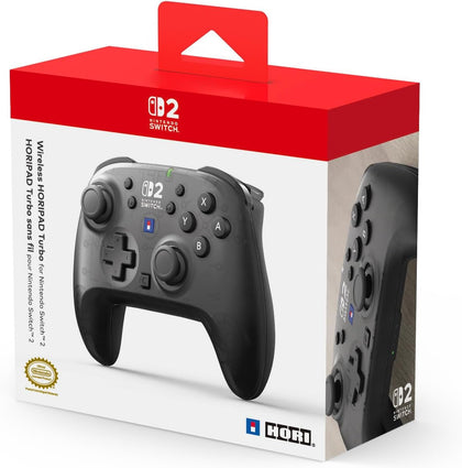 HORIPAD Turbo Inalámbrico para Nintendo Switch 2 - Negro