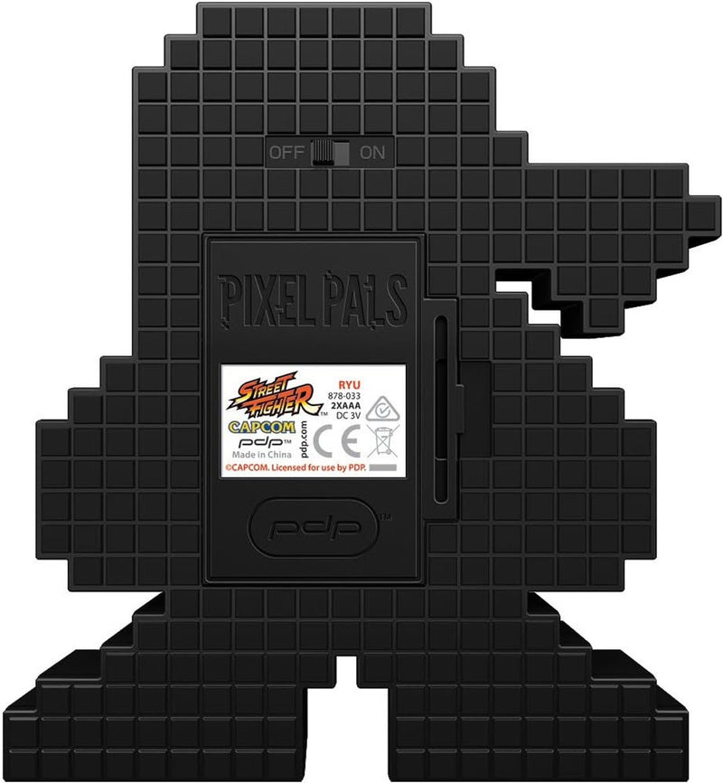 PDP Pixel Pals Capcom Street Fighter Ryu Figura iluminada coleccionable