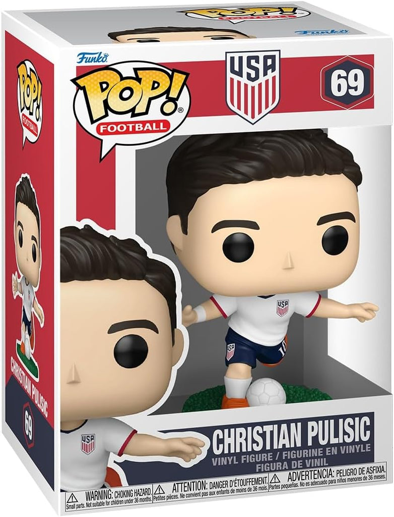 Funko POP! Football: USA - Christian Pulisic - U.S. Men's Soccer Team