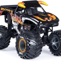 Monster Jam, Official El Toro Loco Monster Truck, Collector Die-Cast Vehicle, 1:24 Scale, Kids Toys for Boys and Girls A