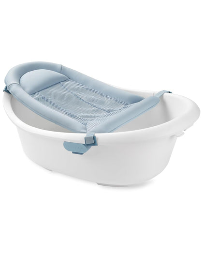 Skip Hop Wave 4 en 1 Grow with Baby Bañera para Bebé con Hamaca y Respaldo