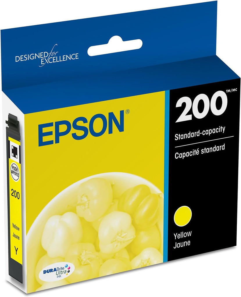 Epson 200 Durabrite Ultra Yellow Ink Cartridge T200420