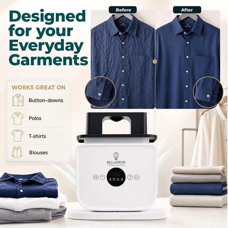 BELLAIRON La máquina de planchar automática original para ropa