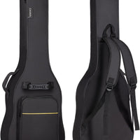 CAHAYA Electric Guitar Case 0.35in Padded Soft Gig Bag Backpack Waterproof