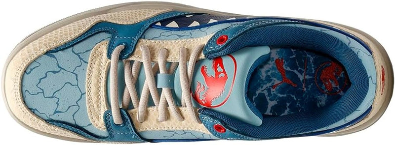 PUMA Mens X Jurassic World Rebound Retro Lace Up Sneakers Shoes Casual - Blue