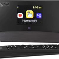 Ocean Digital WR-03M Internet Radio Receiver (No Built-in Speaker) with Bluetooth, FM, Wi-Fi, LAN, Optical & Line Out, U
