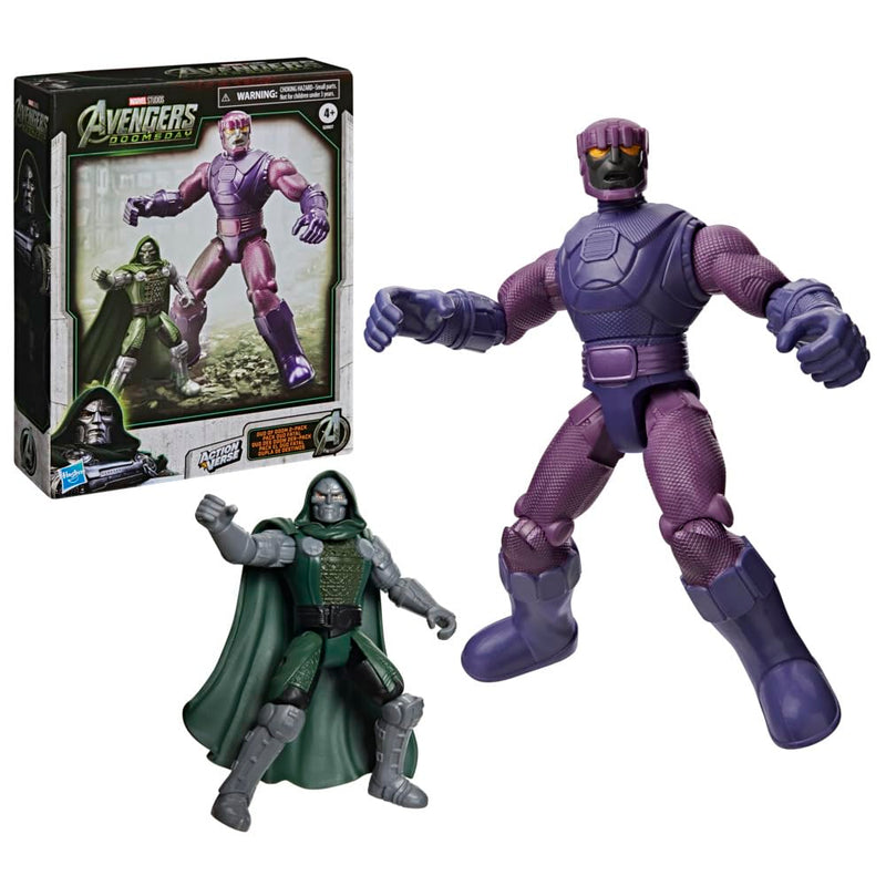 Marvel ActionVerse Duo of Doom Pack de 2 Figuras