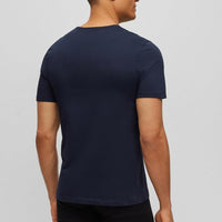 Pack 3 BOSS Men's Logo Embroidered Cotton Tee