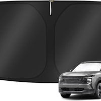 KUST Windshield Sun Shade for Nissan Kicks 2025 2026 Custom Fit Sunshade Accessories Foldable Sun Protector Block UV Ray