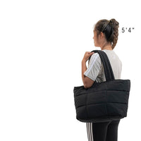 adidas Quilted Puffer Tote Bag