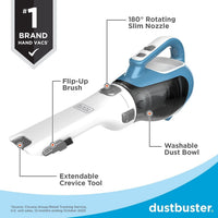 BLACK+DECKER dustbuster AdvancedClean Handheld Vacuum Cordless