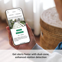 Blink Outdoor 4 – Wireless smart security camera, two-year battery life, 1080p HD day and infrared night live view, two-way talk. Sync Module Core included – 1 camera system