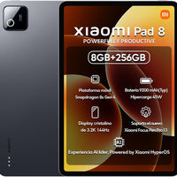 XIAOMI Pad 8 Ai WiFi Version Global (No Calls or Text) 11.2 inches 3.2K 144Hz 9200mAh Four Speakers 13 Mp Model 25097RP43G (Gray, 256GB + 8GB) - 128GB + 8GB / Gray