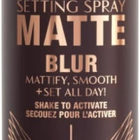 Charlotte Tilbury Airbrush Flawless Matte Setting Spray – Ulta-Fine Mist to Prime & Set Makeup Up to 16Hr – Oil and Shine Control with Blurring Matte Finish, Humidity & Waterproof
