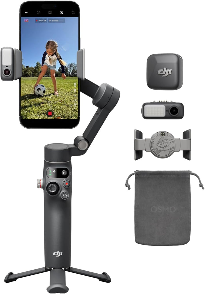 DJI Osmo Mobile 8 + Mic Mini Transmitter (Infinity Black)