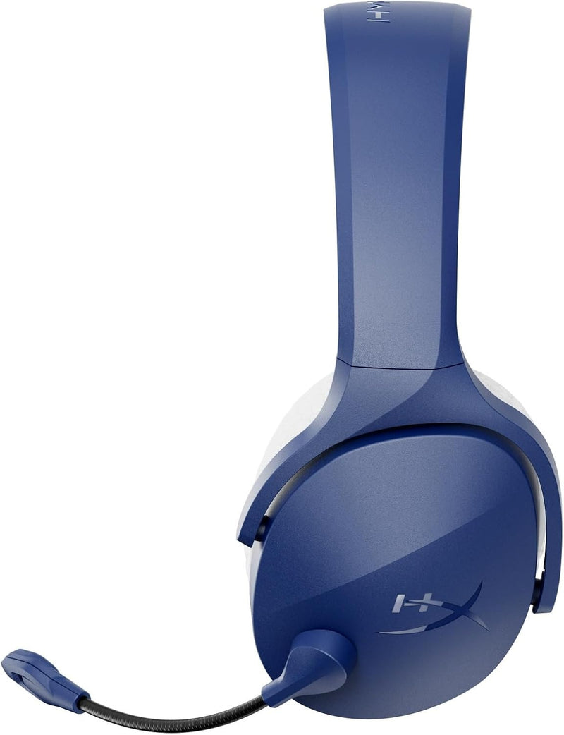 HyperX Cloud Jet – Dual Wireless Gaming Headset, 2.4GHz dongle, Bluetooth 5.3, PC, PS5, Mobile, USB-A – Light Blue